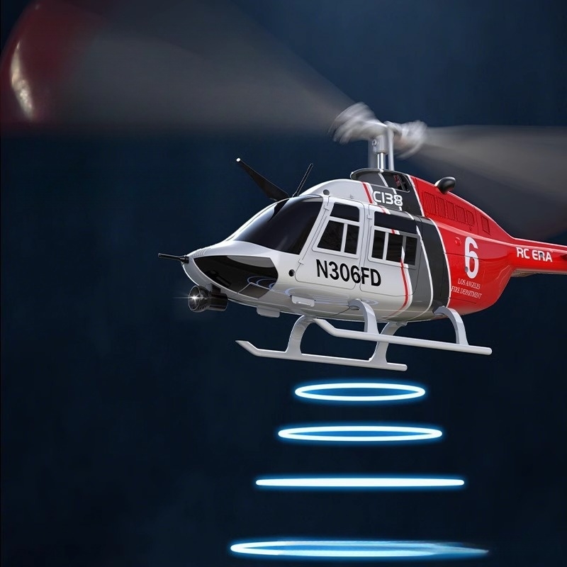 Rc  Era New Bell Two Hundred A - Rc Helicopter Single Rotor recension och pris