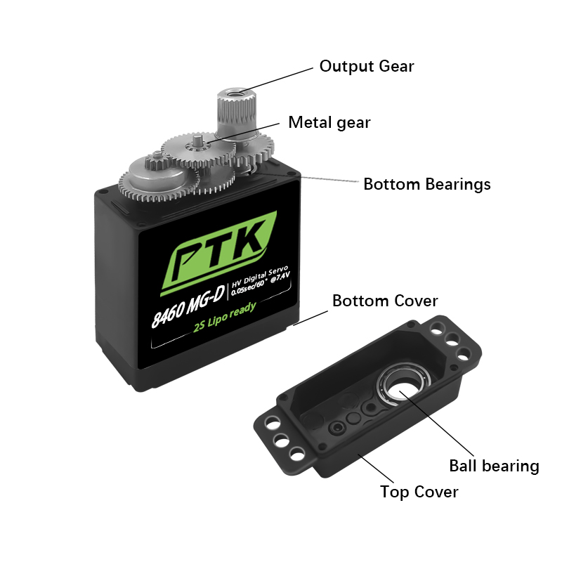 PTK 8460 MG-D9gDigital servo M - Rc Helicopter Remote Control recension och pris