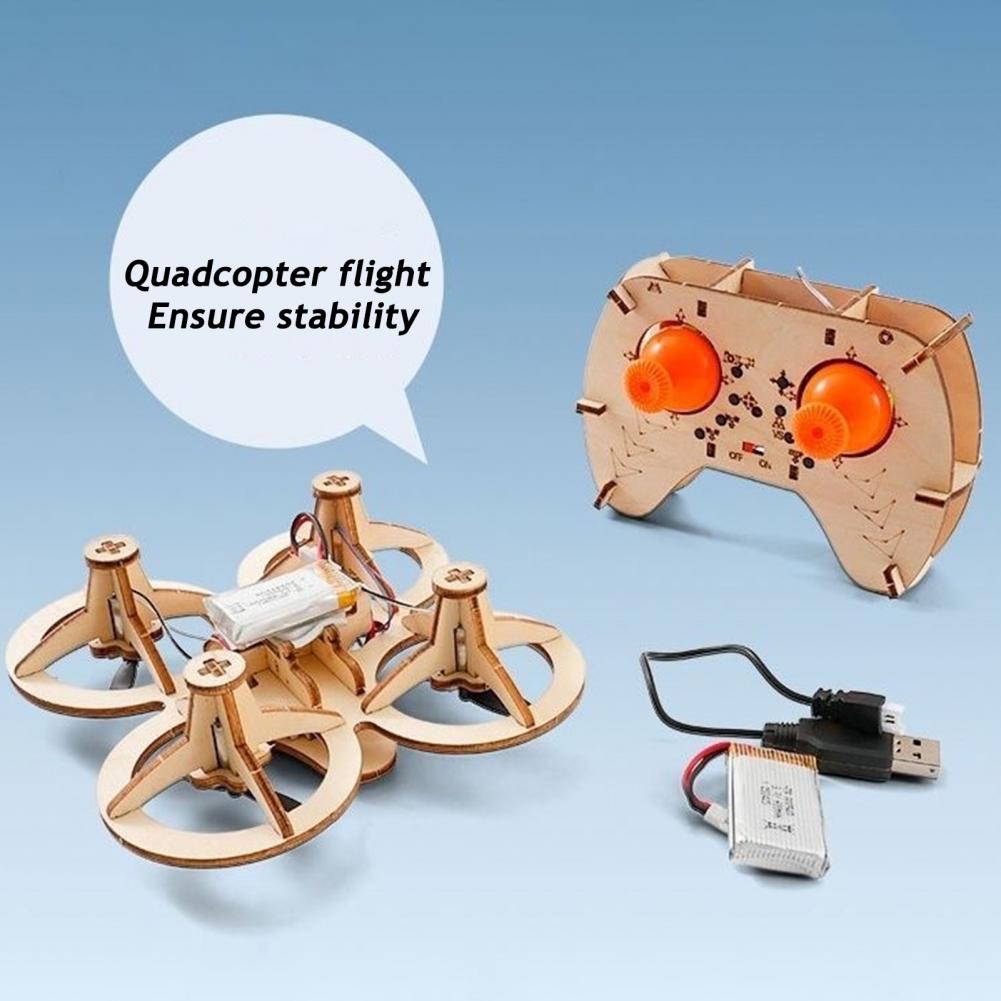 Rc Drone Toy Wooden Drone Puzz - Rc Helicopter Mini recension och pris