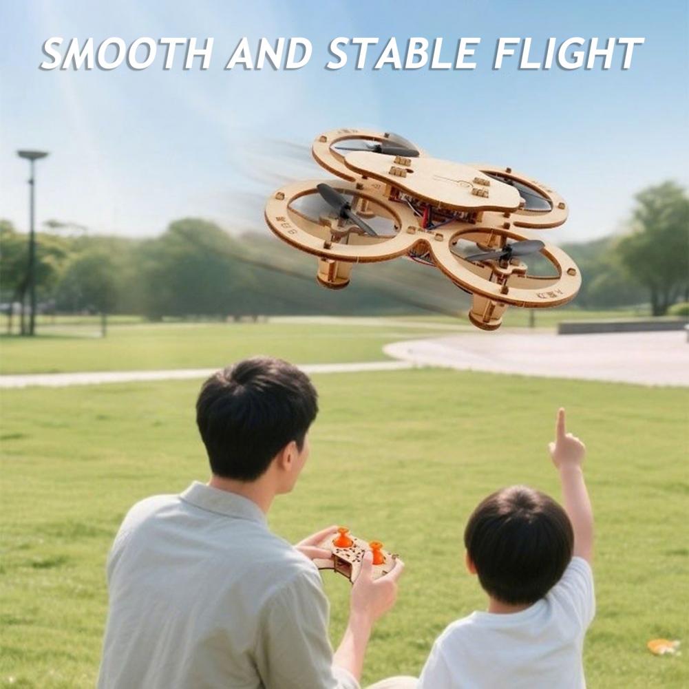 Rc Drone Toy Wooden Drone Puzz - Rc Helicopter Mini recension och pris
