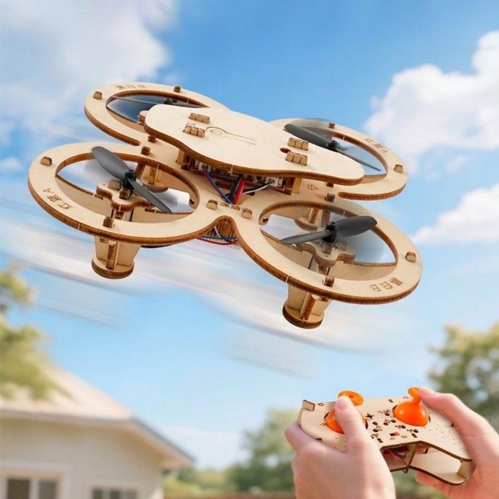 Rc Drone Toy Wooden Drone Puzz - Rc Helicopter Mini recension och pris