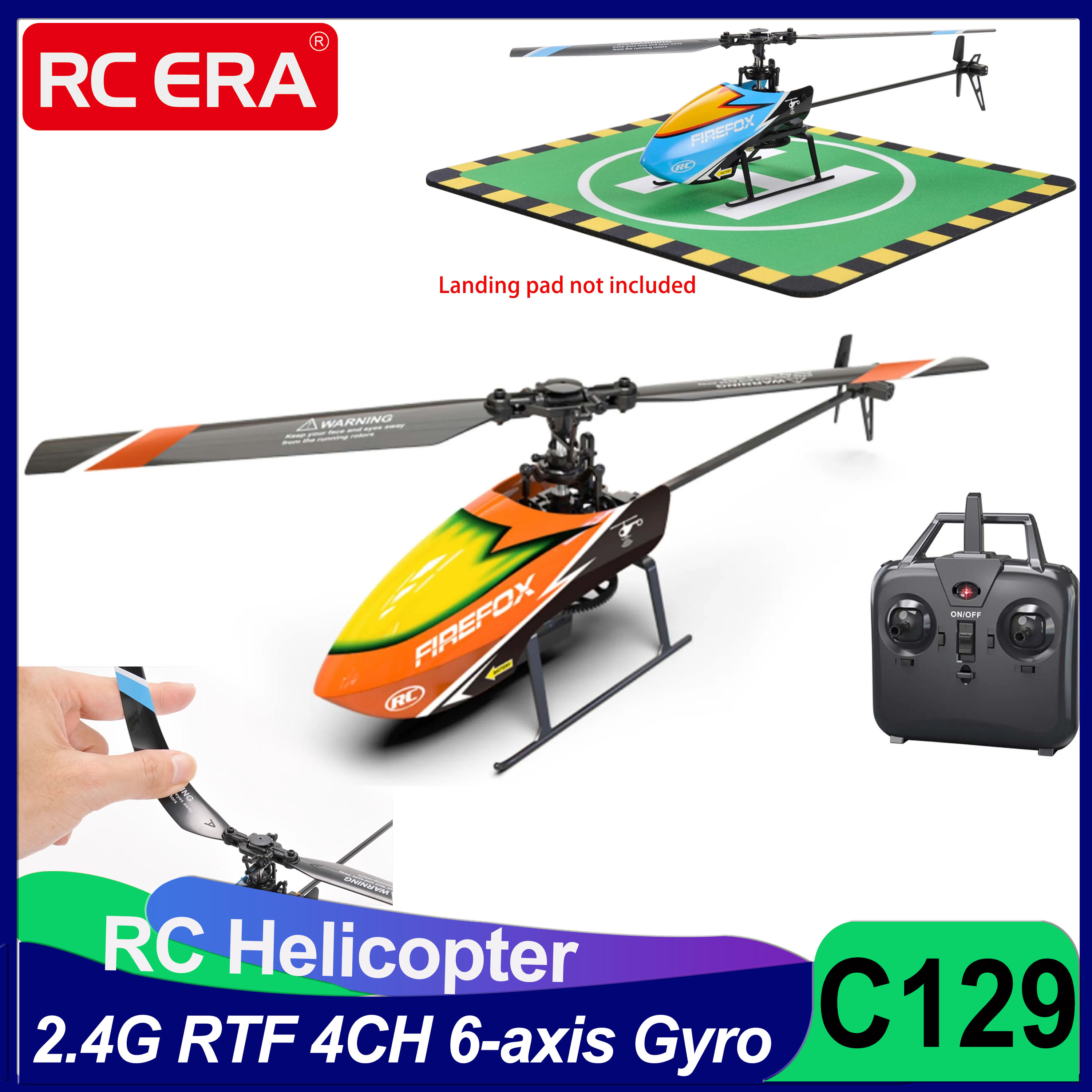 C129 RC Helicopter RTF 4CH 6-a - Rc Helicopter Gyro recension och pris
