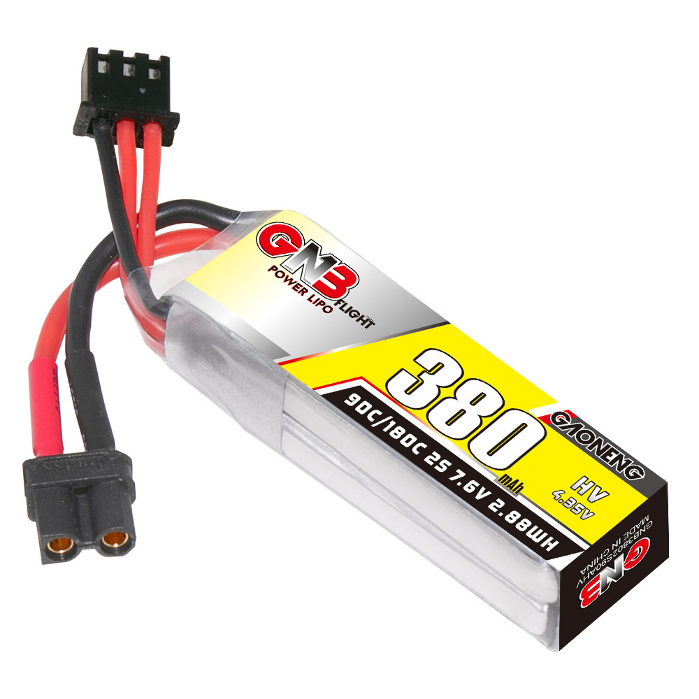 GNB 2S 7.6V 380mAh 90C/180C Li - Rc Helicopter Battery recension och pris