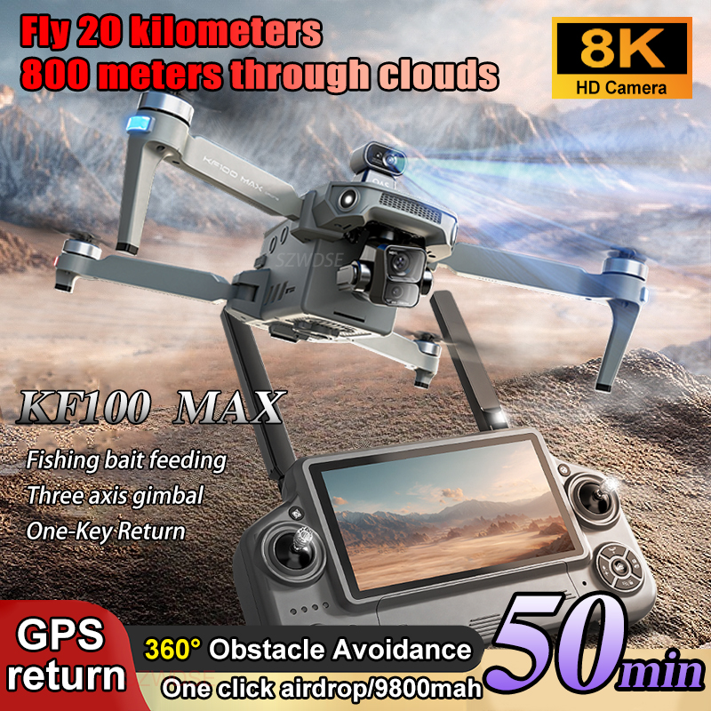 SJRC KF100 MAX 8K UHD Photo HD - Rc Helicopter Charger recension och pris