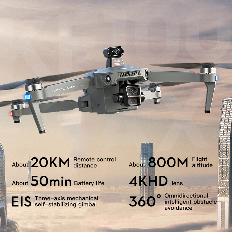 SJRC KF100 MAX 8K UHD Photo HD - Rc Helicopter Charger recension och pris