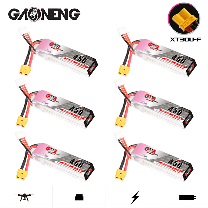 GNB LiPo Battery HV 2S 7.6V 45 - Rc Helicopter Battery recension och pris