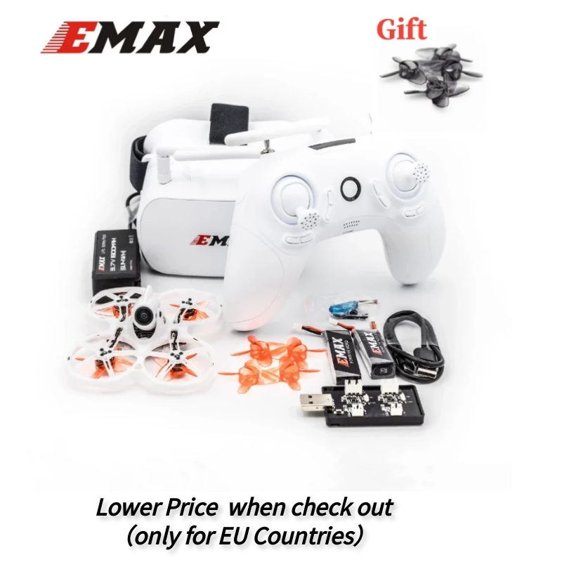 Emax Tinyhawk II 2 RTF FPV Rac - Rc Helicopter Case recension och pris