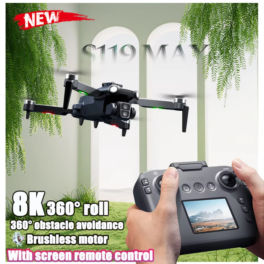 Upgrade with Screen Drone 8K P - Rc Helicopter Electric recension och pris