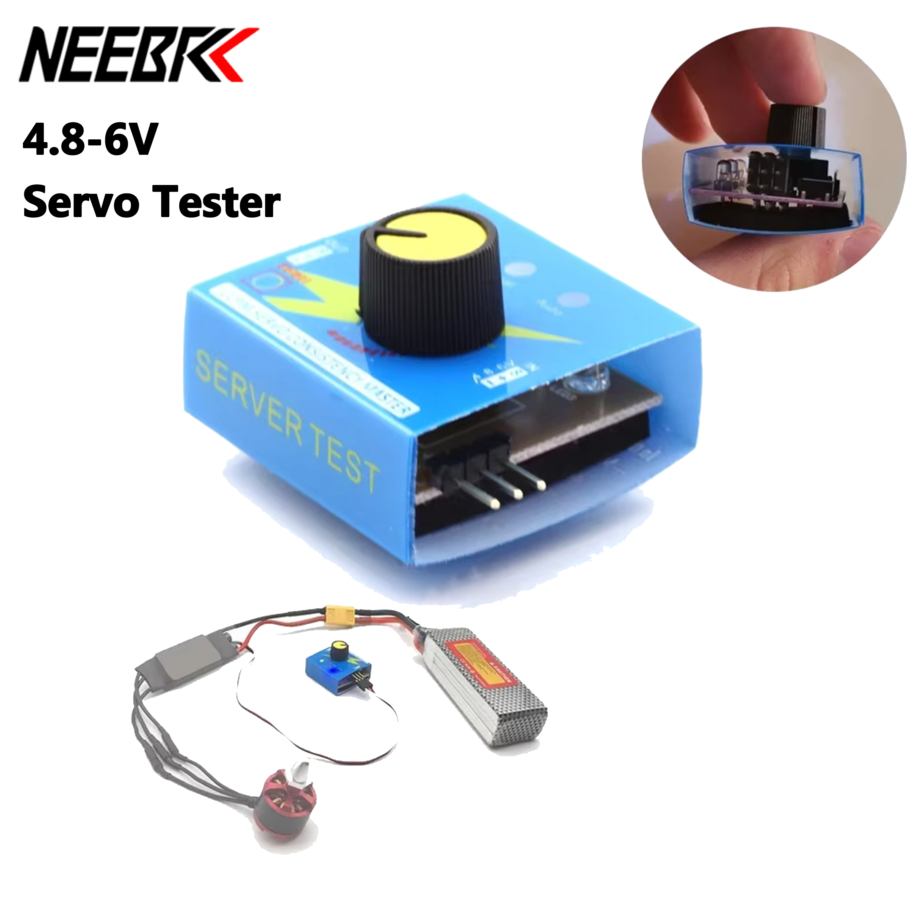 NEEBRC Simple Multi Servo Test - Rc Helicopter Parts recension och pris