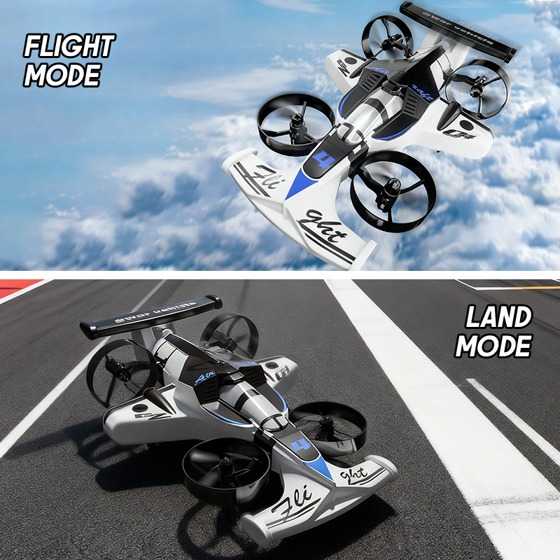 2in1 Mini Drone Air-Ground Fly - Rc Helicopter Mini recension och pris