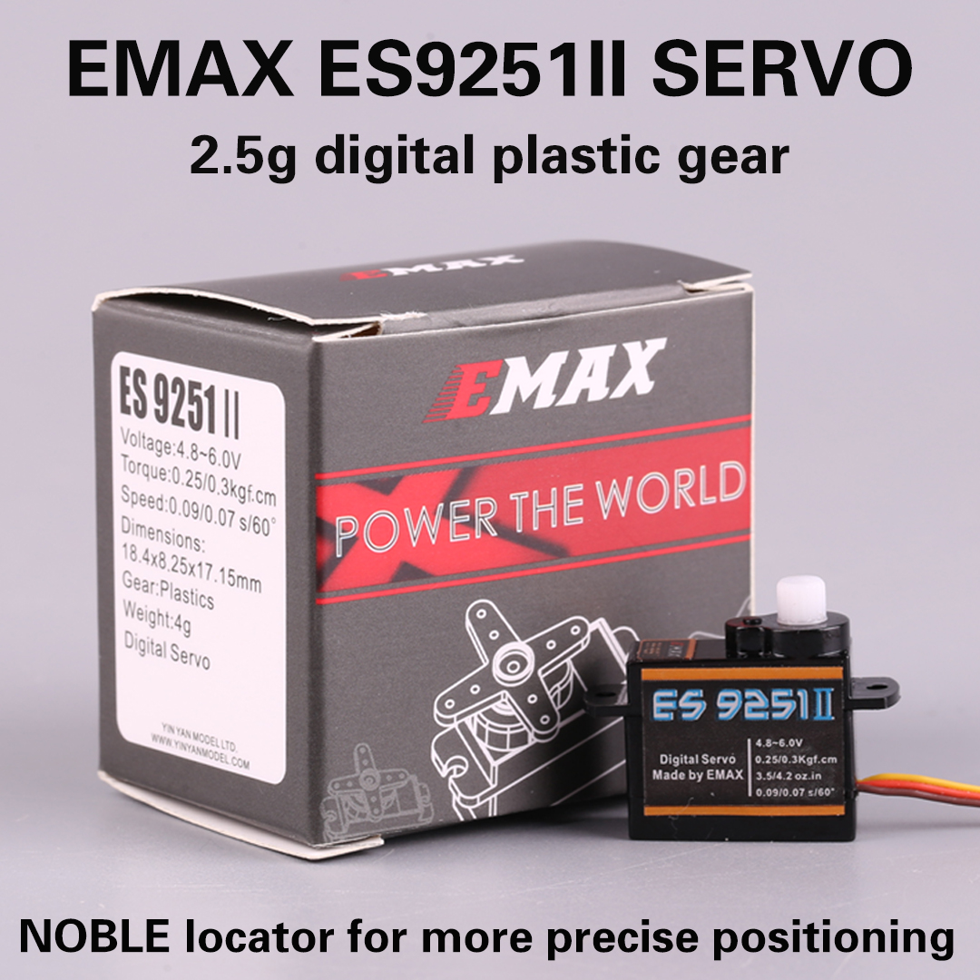 EMAX ES9251II Plastics Digital - Rc Helicopter Servo recension och pris