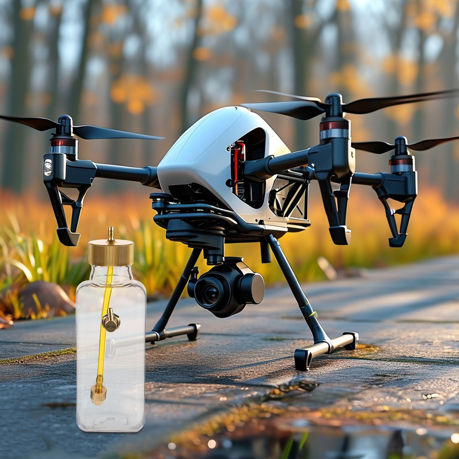 1Set Clear Plastic Rc Gas Tank - Rc Helicopter Gas recension och pris