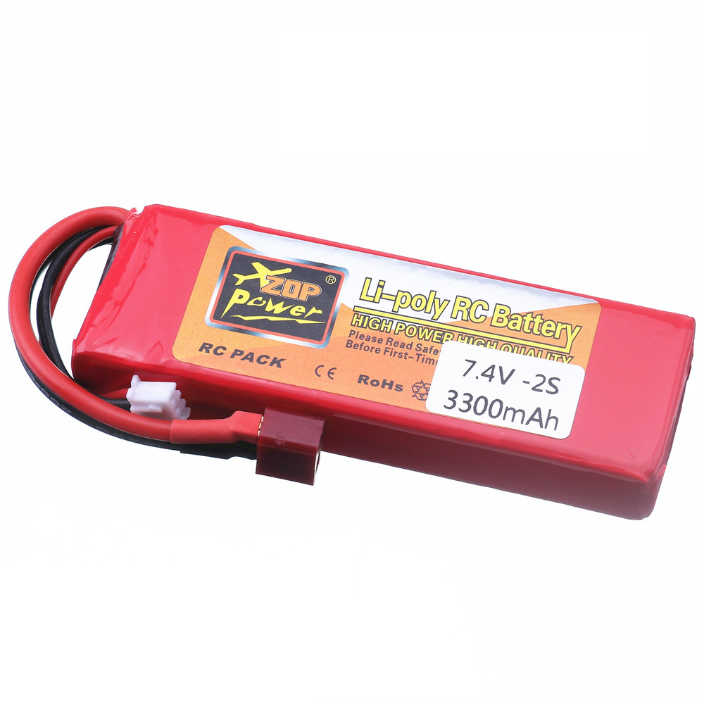2S 7.4V 3300mAh Lipo Battery C - Rc Helicopter Charger recension och pris