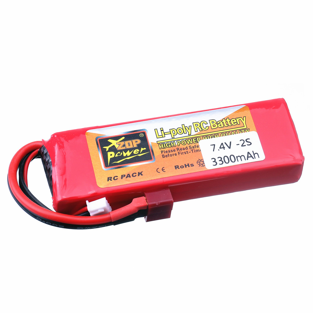 2S 7.4V 3300mAh Lipo Battery C - Rc Helicopter Charger recension och pris