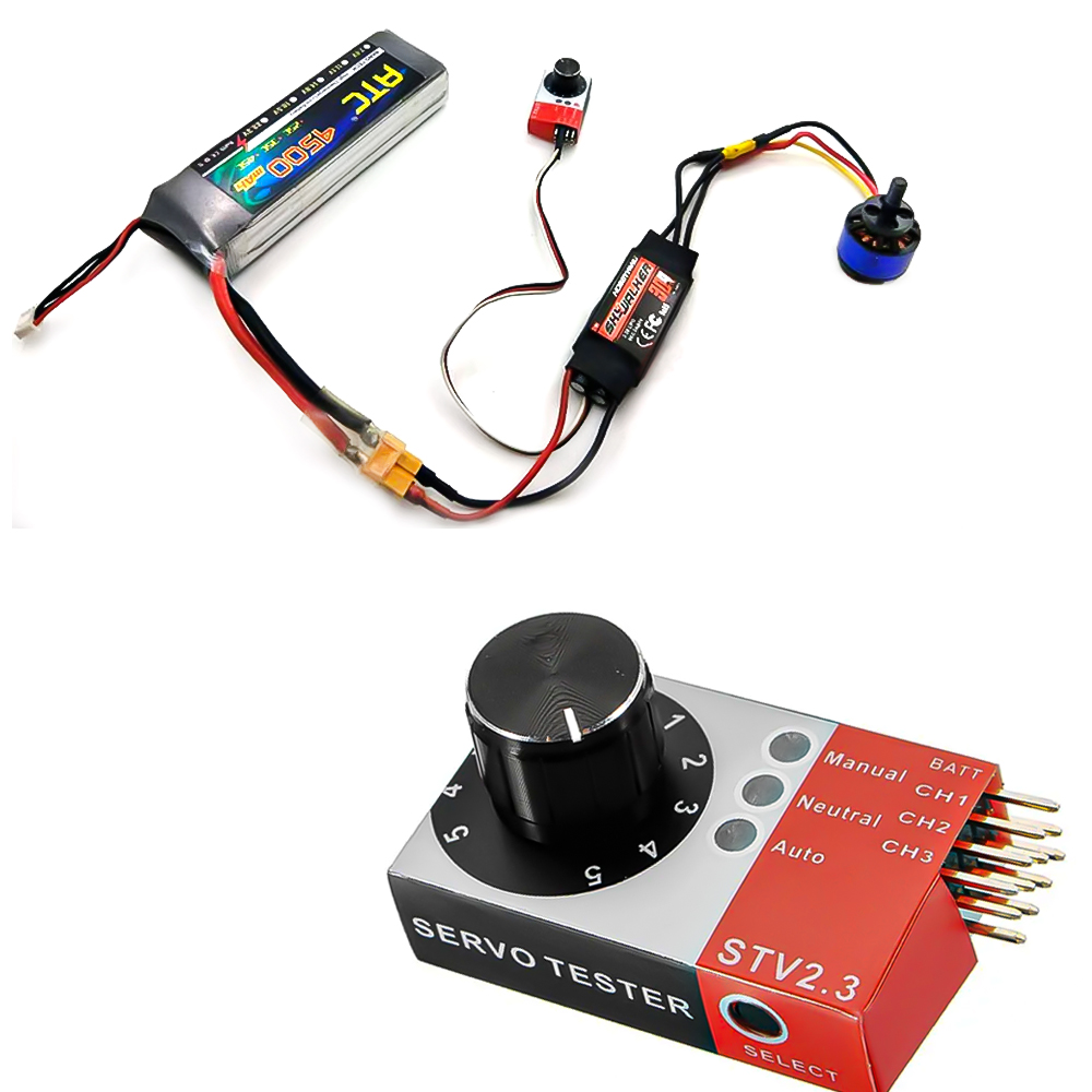 Digital Servo Tester / ESC Con - Rc Helicopter Battery recension och pris